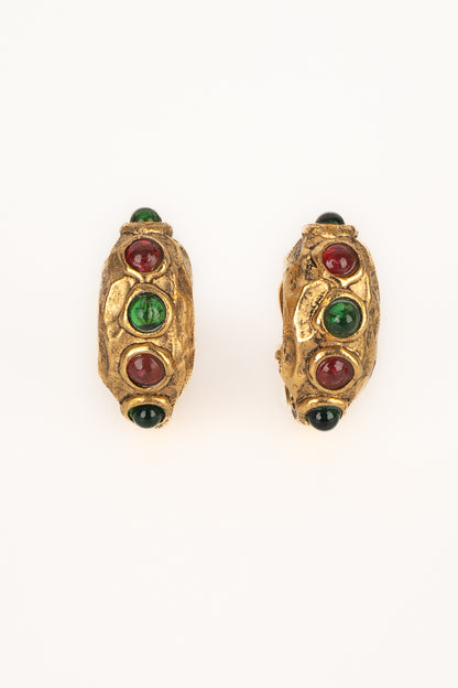 Boucles d'oreilles byzantines Chanel