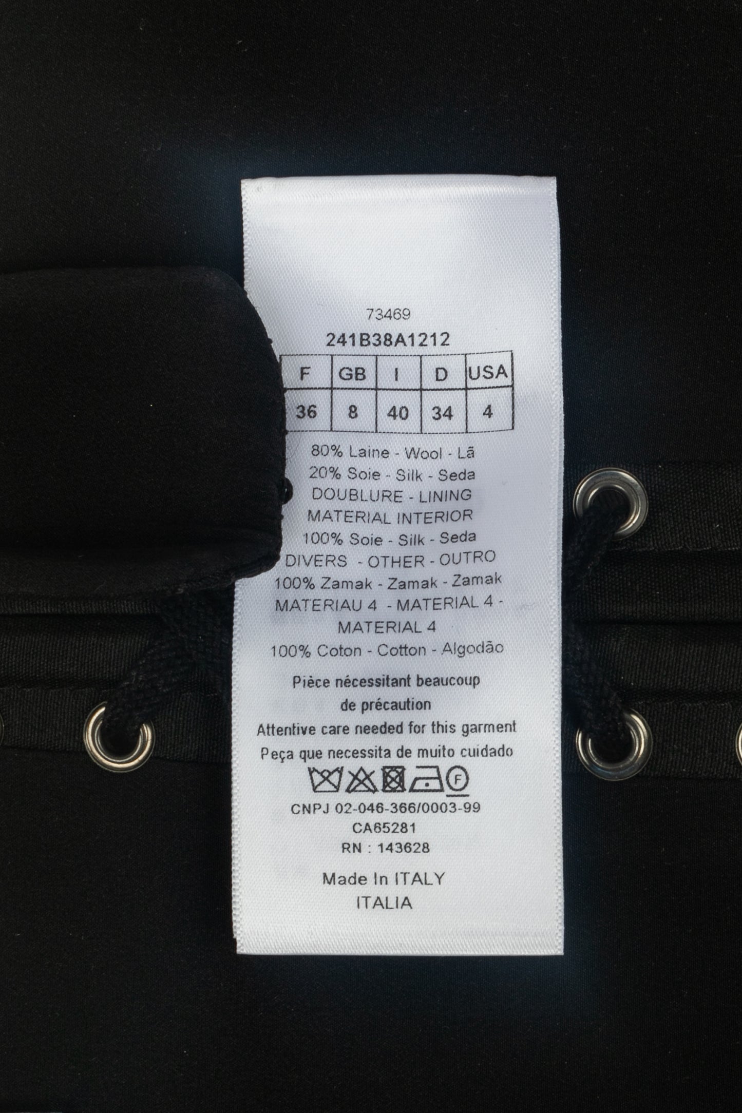 Haut corset Christian Dior Pre-fall 2022