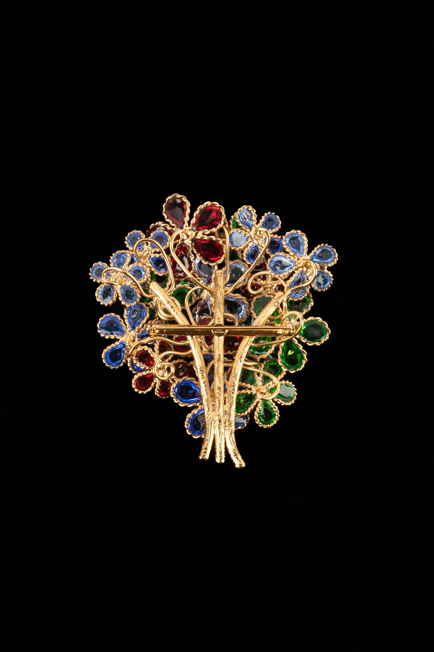 Broche fleurs Augustine