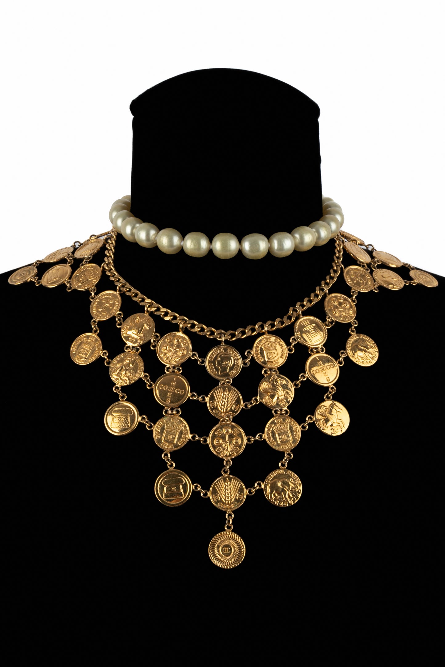 Collier Chanel 1980's