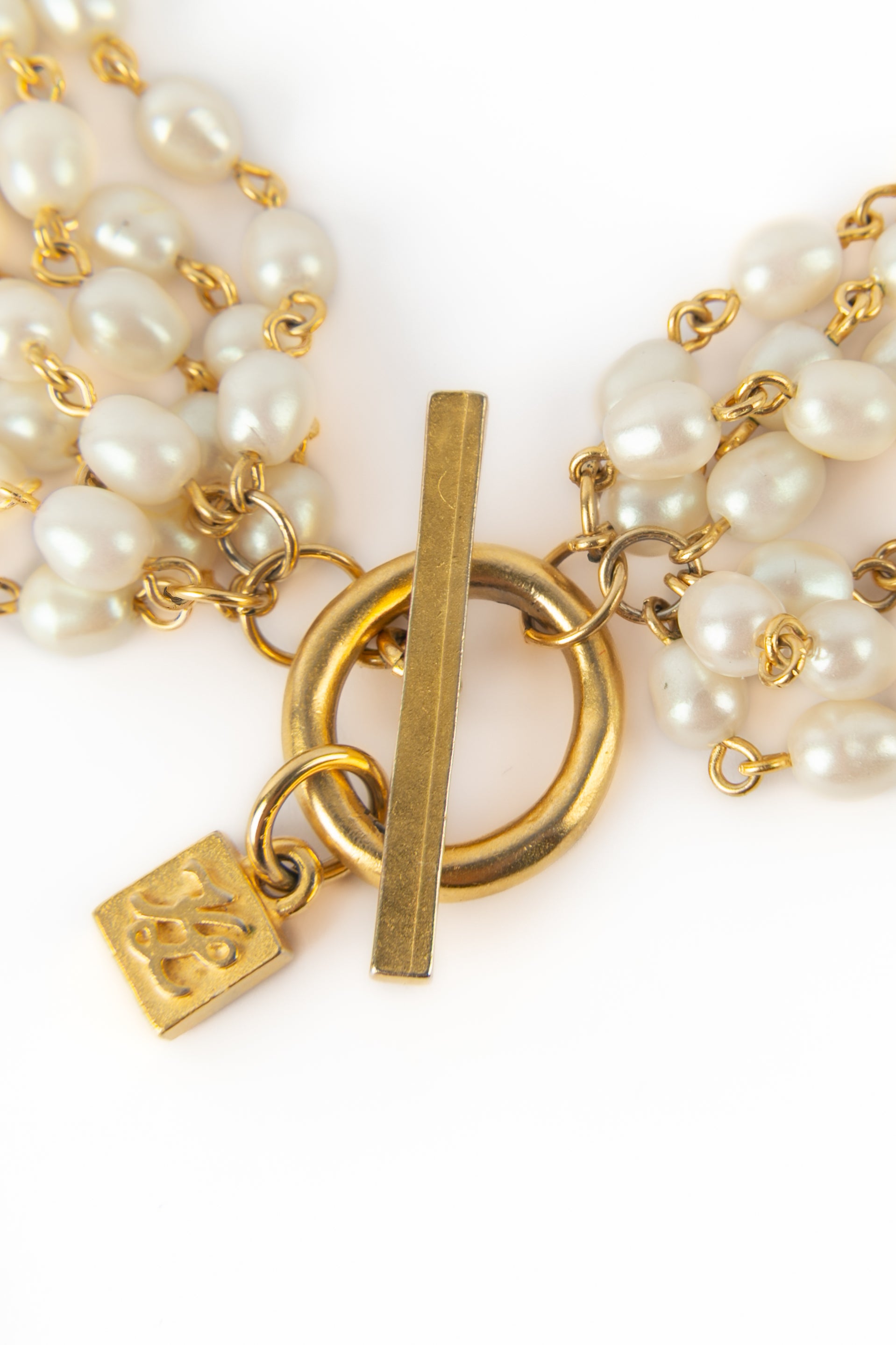 Collier de perles Karl Lagerfeld