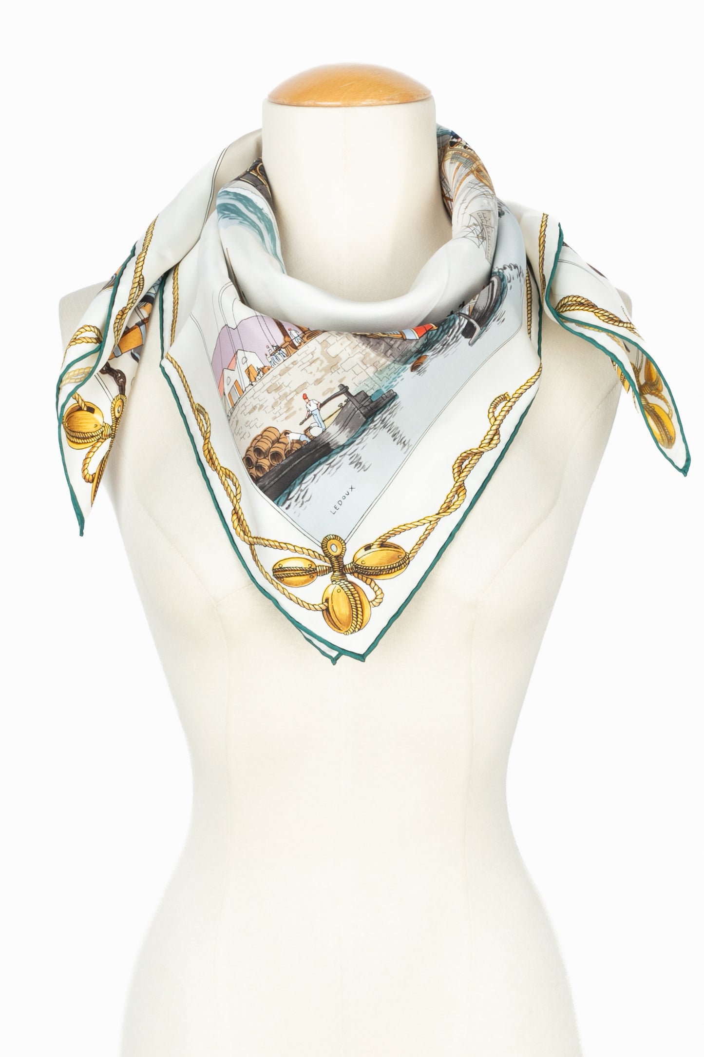 Carré / Foulard "La Flore Frégate de 28 canons" Hermès