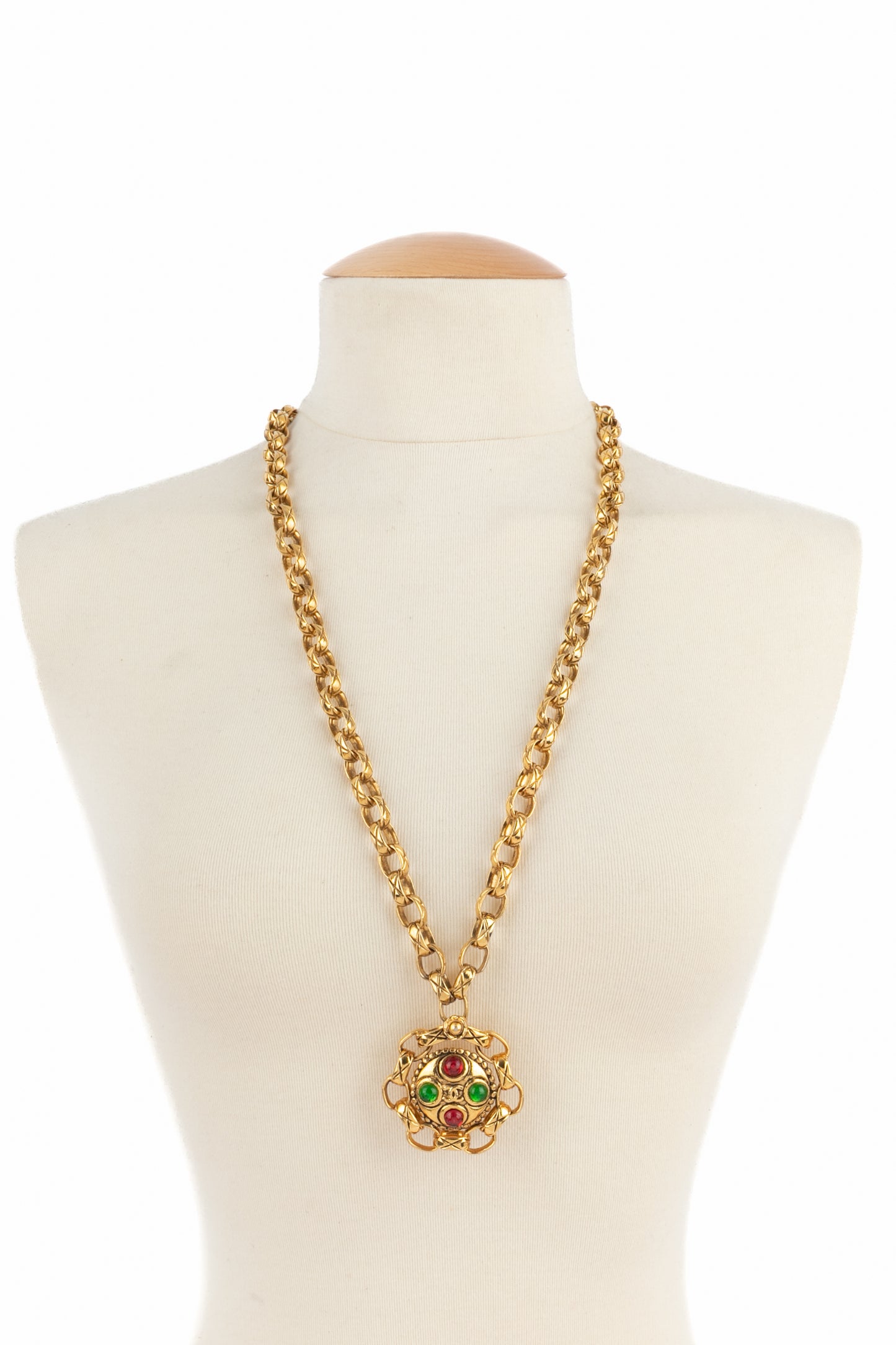 Collier pendentif Chanel 1989's