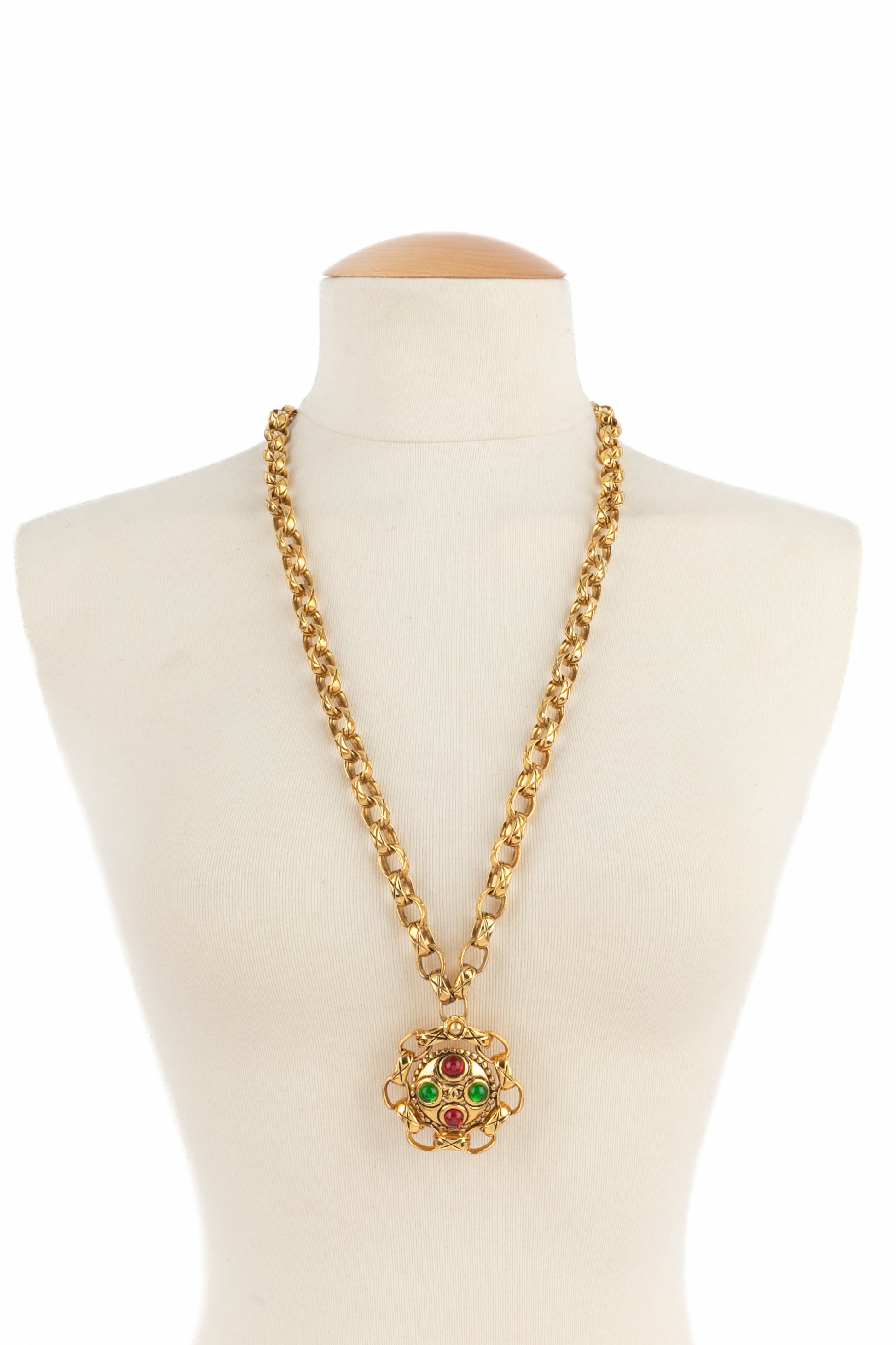 Collier pendentif Chanel 1989's