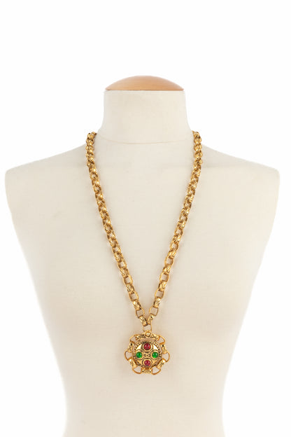 Collier pendentif Chanel 1989's