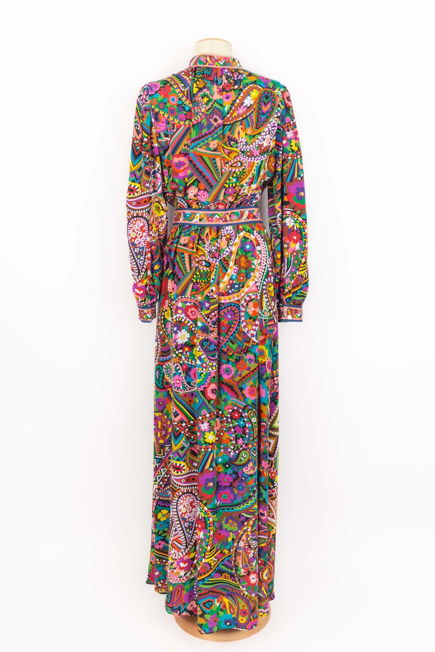 Robe en soie Léonard