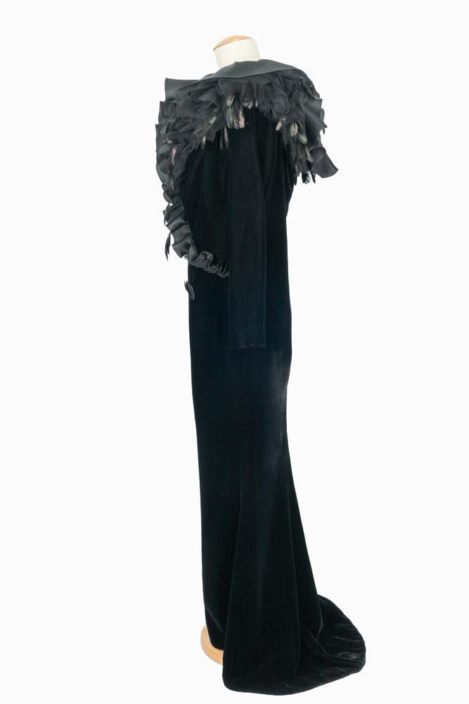 Robe en velours Loris Azzaro