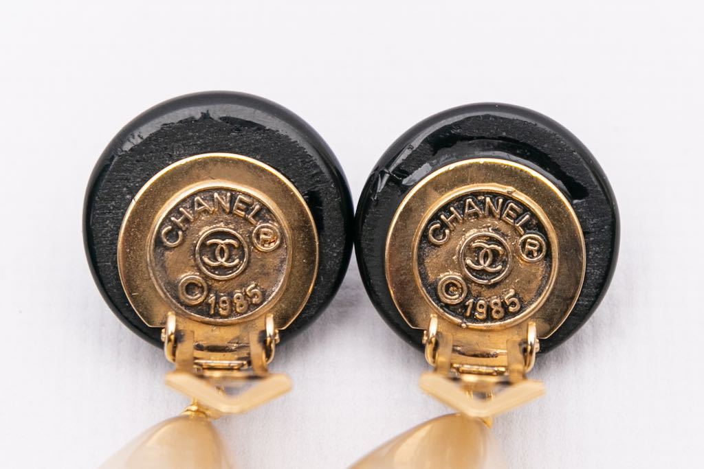 Boucles d'oreilles Chanel 1984