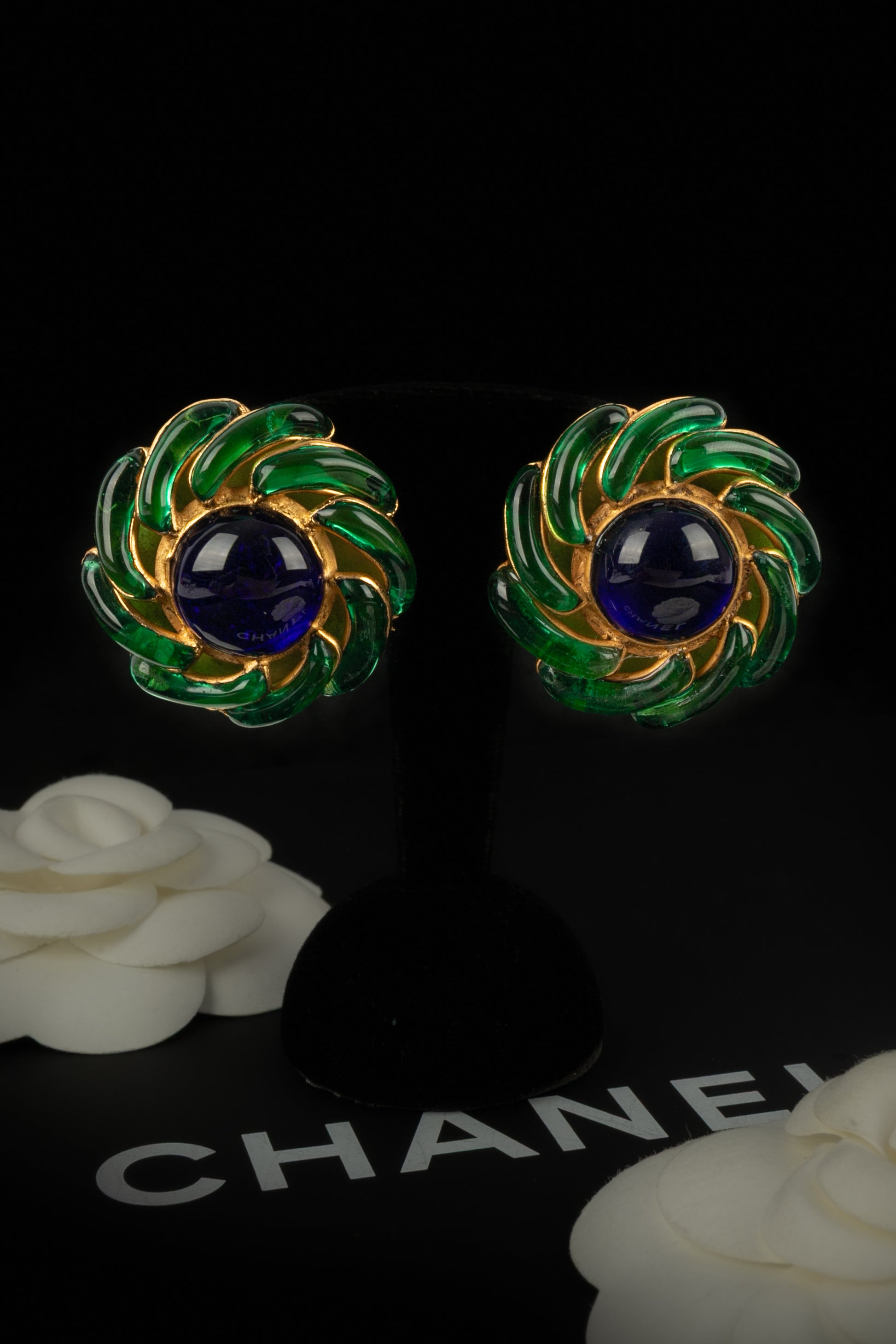 Boucles d'oreilles Chanel Haute Couture