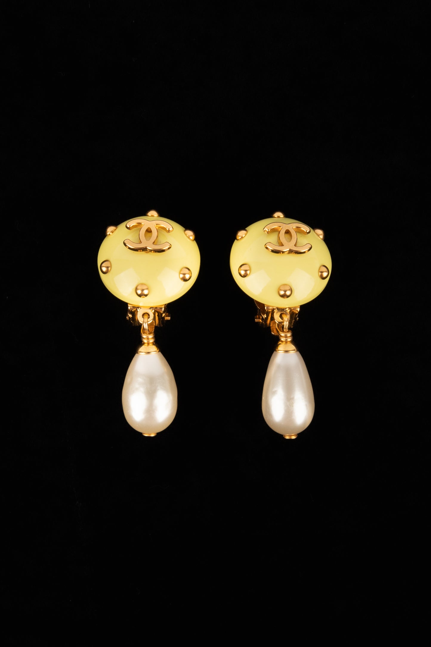 Boucles d'oreilles Chanel Croisière 1996