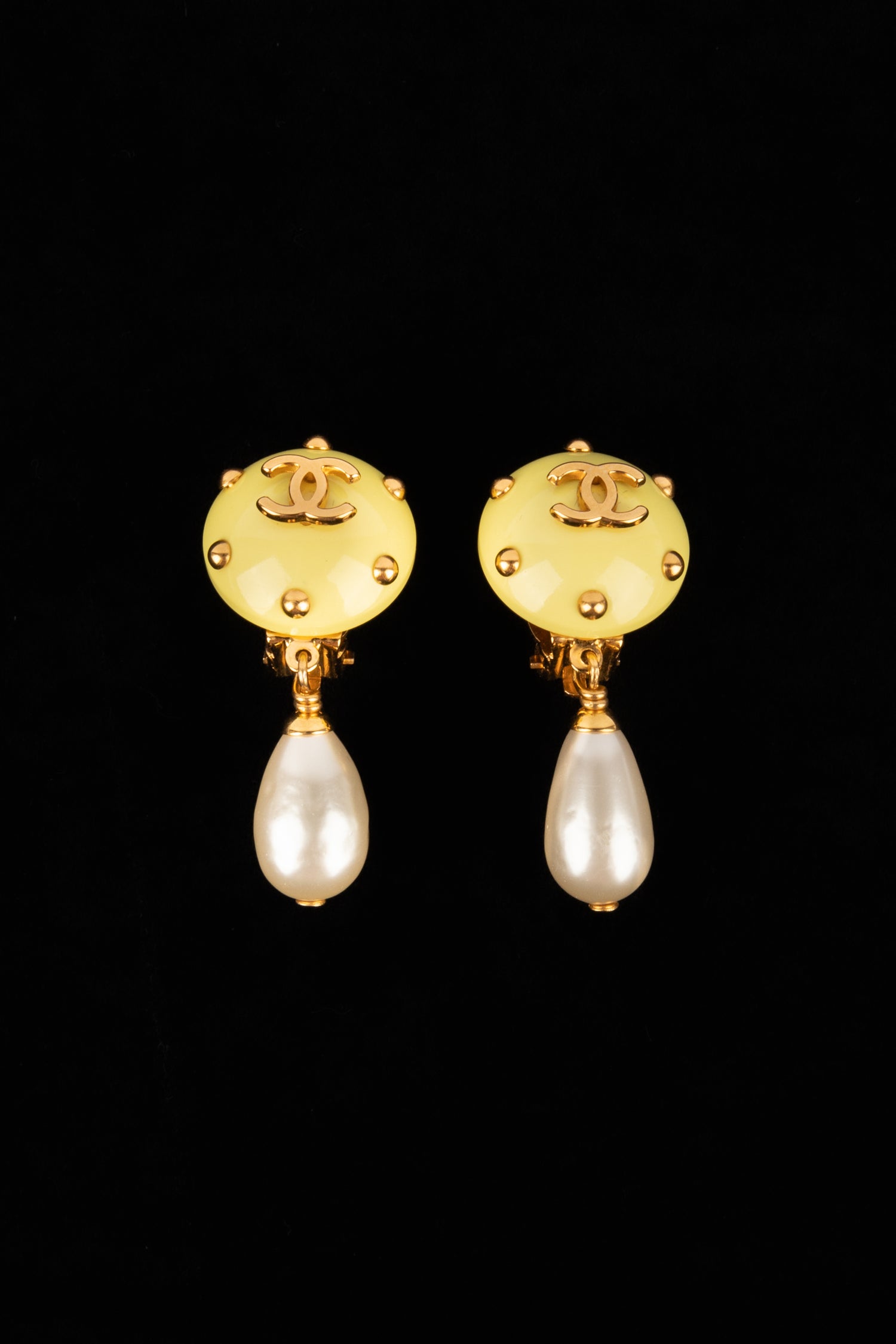 Boucles d'oreilles Chanel Croisière 1996