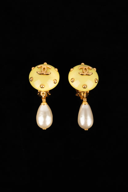 Boucles d'oreilles Chanel Croisière 1996