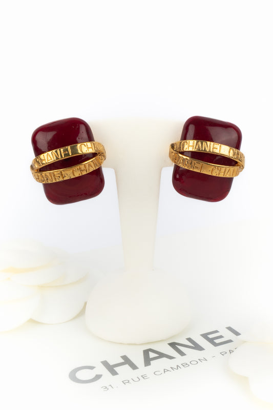 Boucles d'oreilles Chanel 1996 