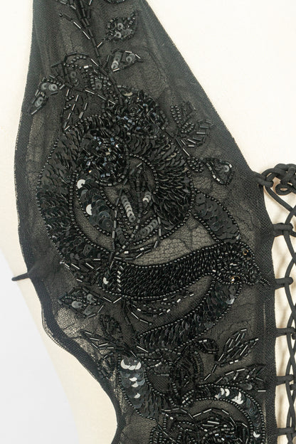 Robe perlées Roberto Cavalli Resort 2024