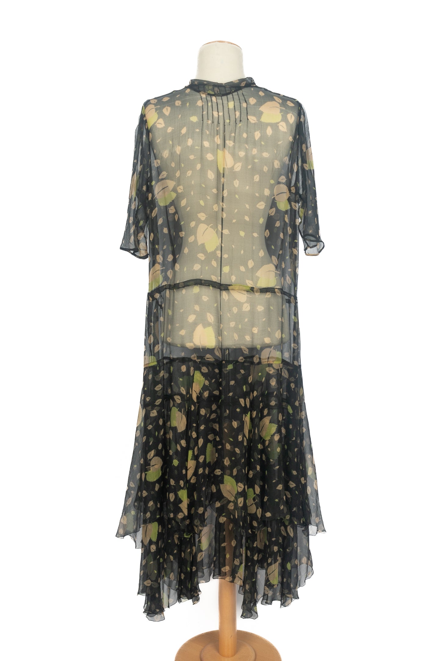 Robe vintage en mousseline