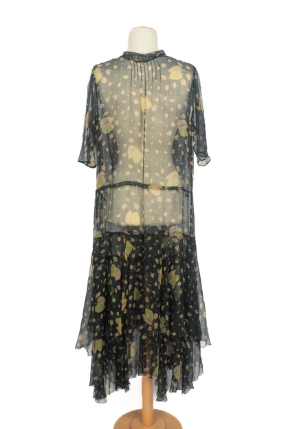 Robe vintage en mousseline