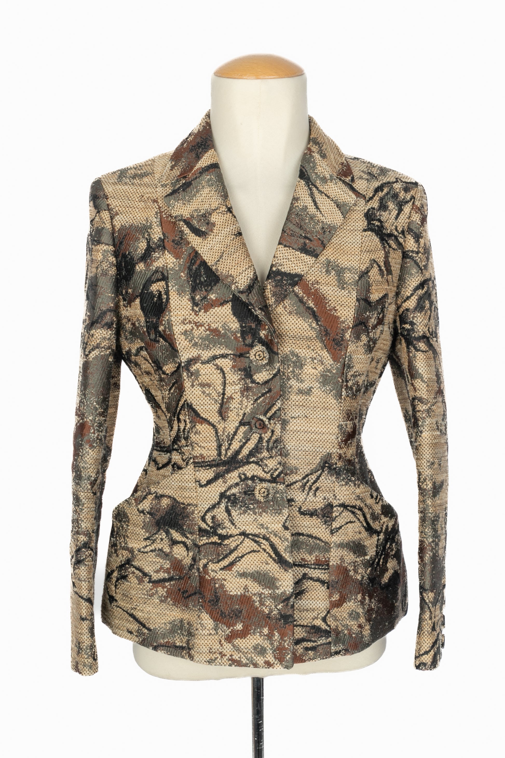 Veste "art pariétal" Christian Dior Resort 2018