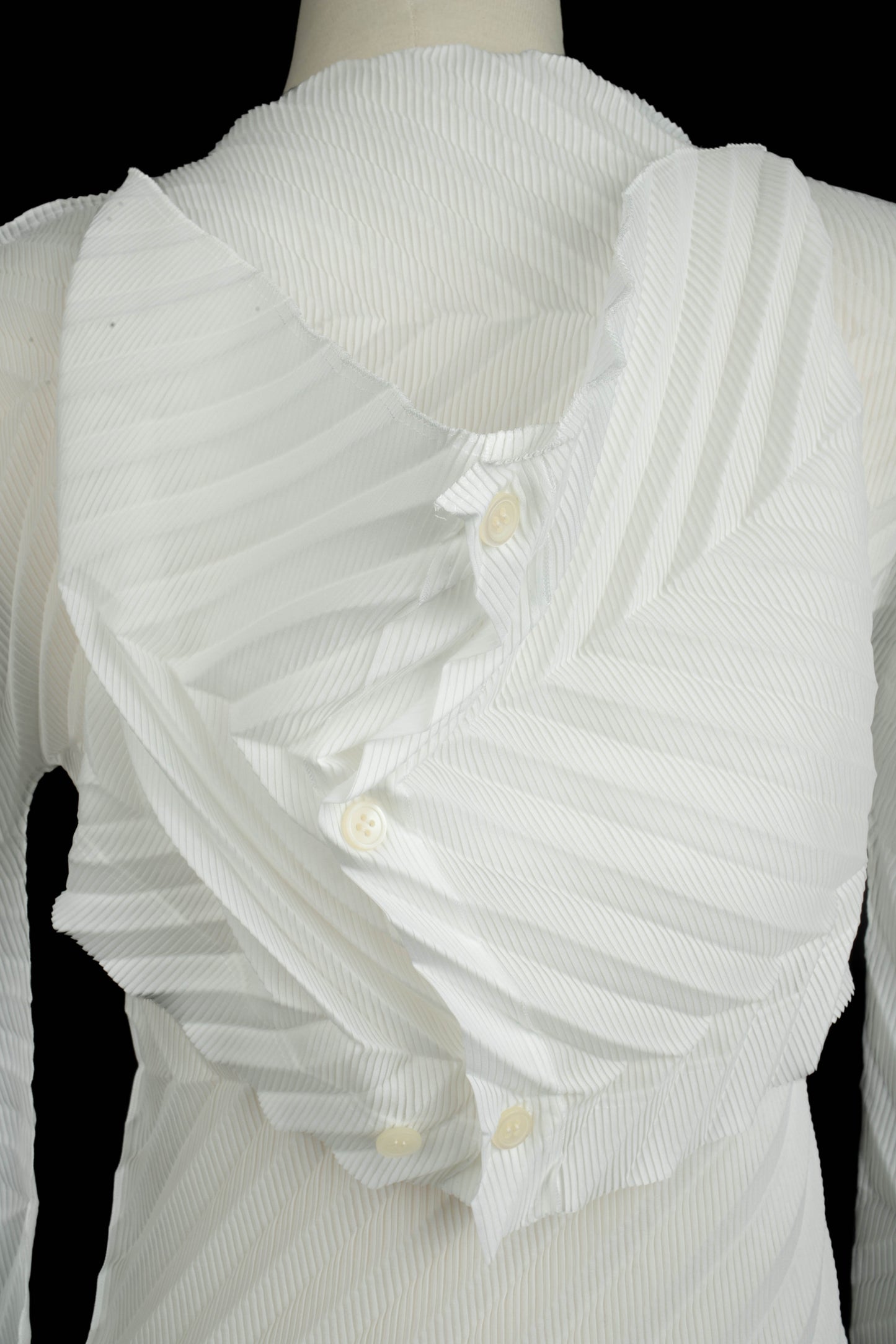 Haut plissé "Comme des Garçons" (attribué à)