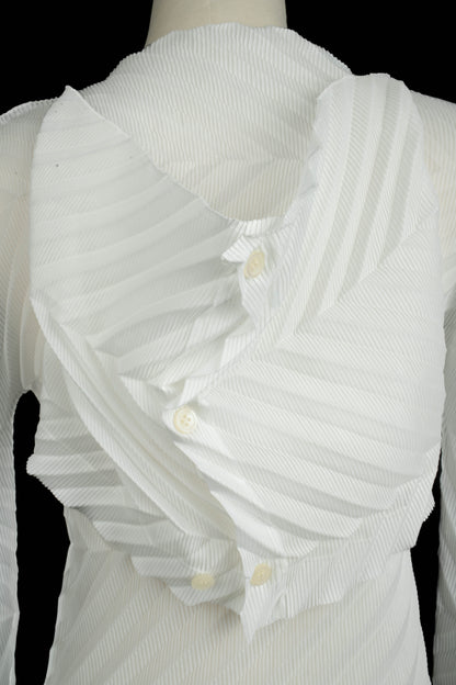 Haut plissé "Comme des Garçons" (attribué à)