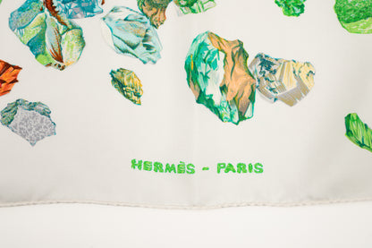 Foulard / carré "Minéraux" Hermès