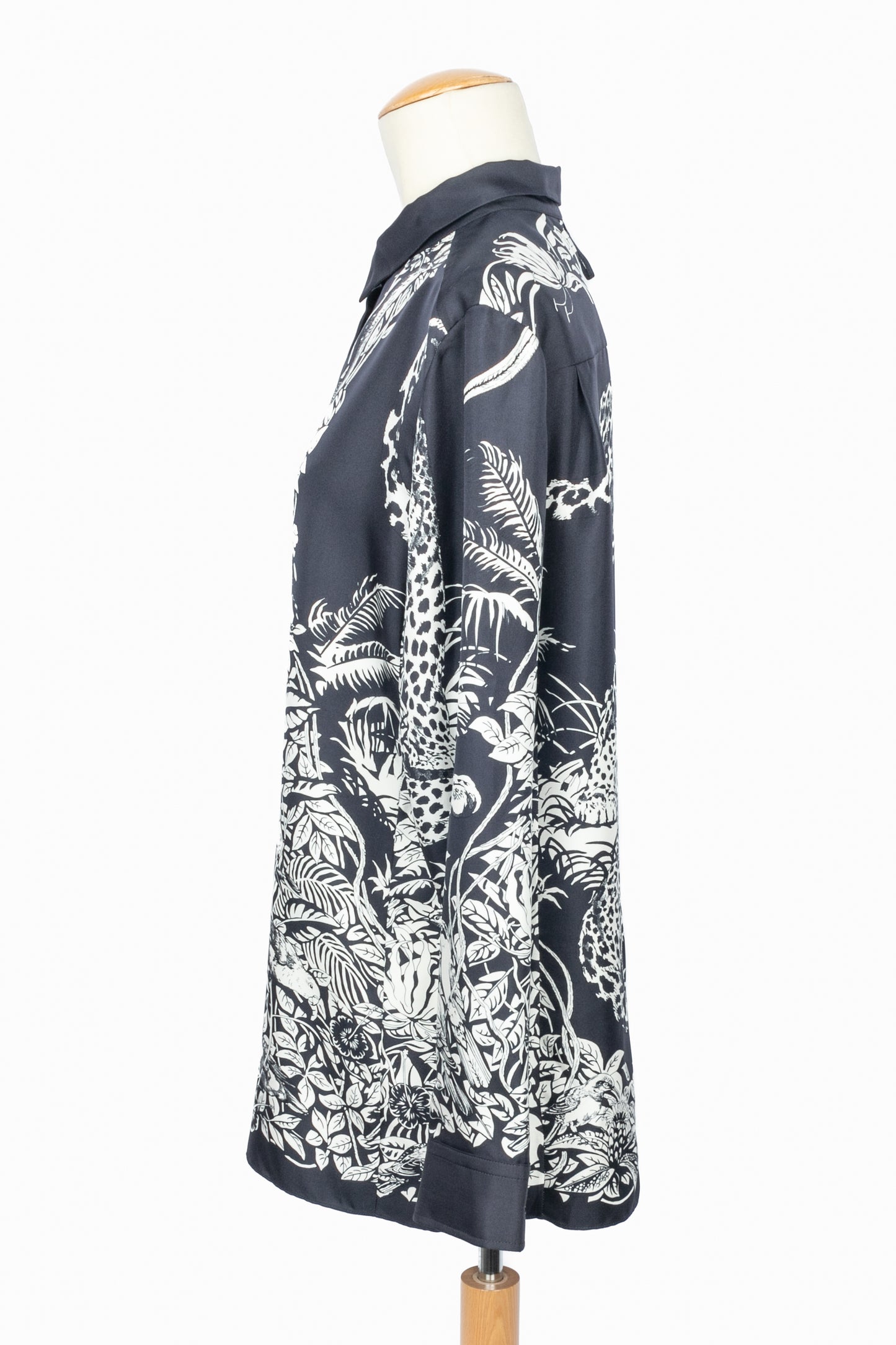 Chemise Hermès "Jungle Love"