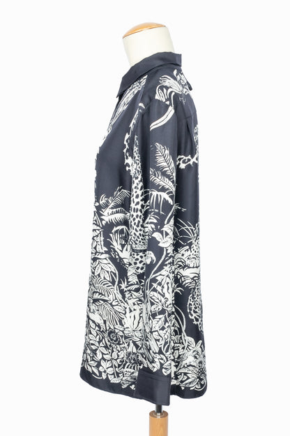 Chemise Hermès "Jungle Love"