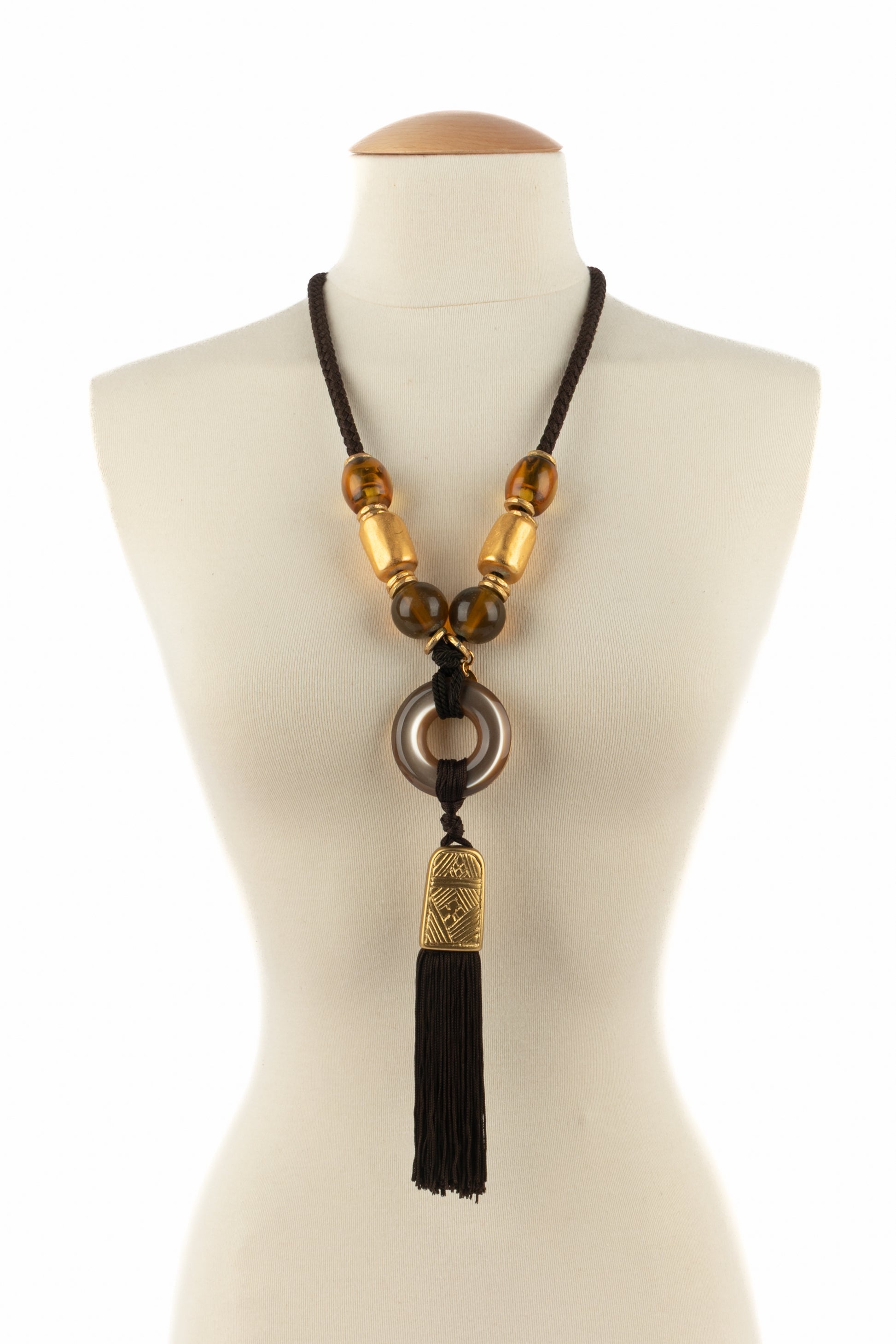 Collier Yves Saint Laurent 1990's