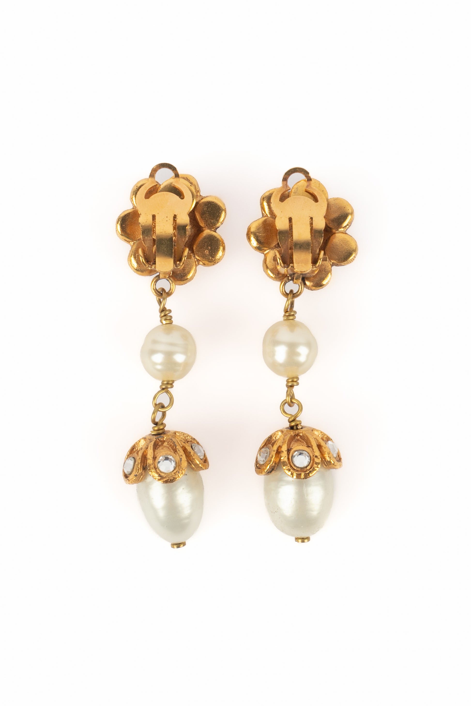 Boucles d'oreilles Chanel Hiver 1996