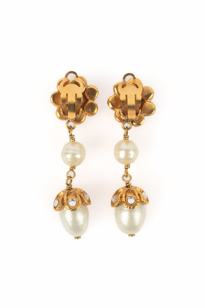 Boucles d'oreilles Chanel Hiver 1996