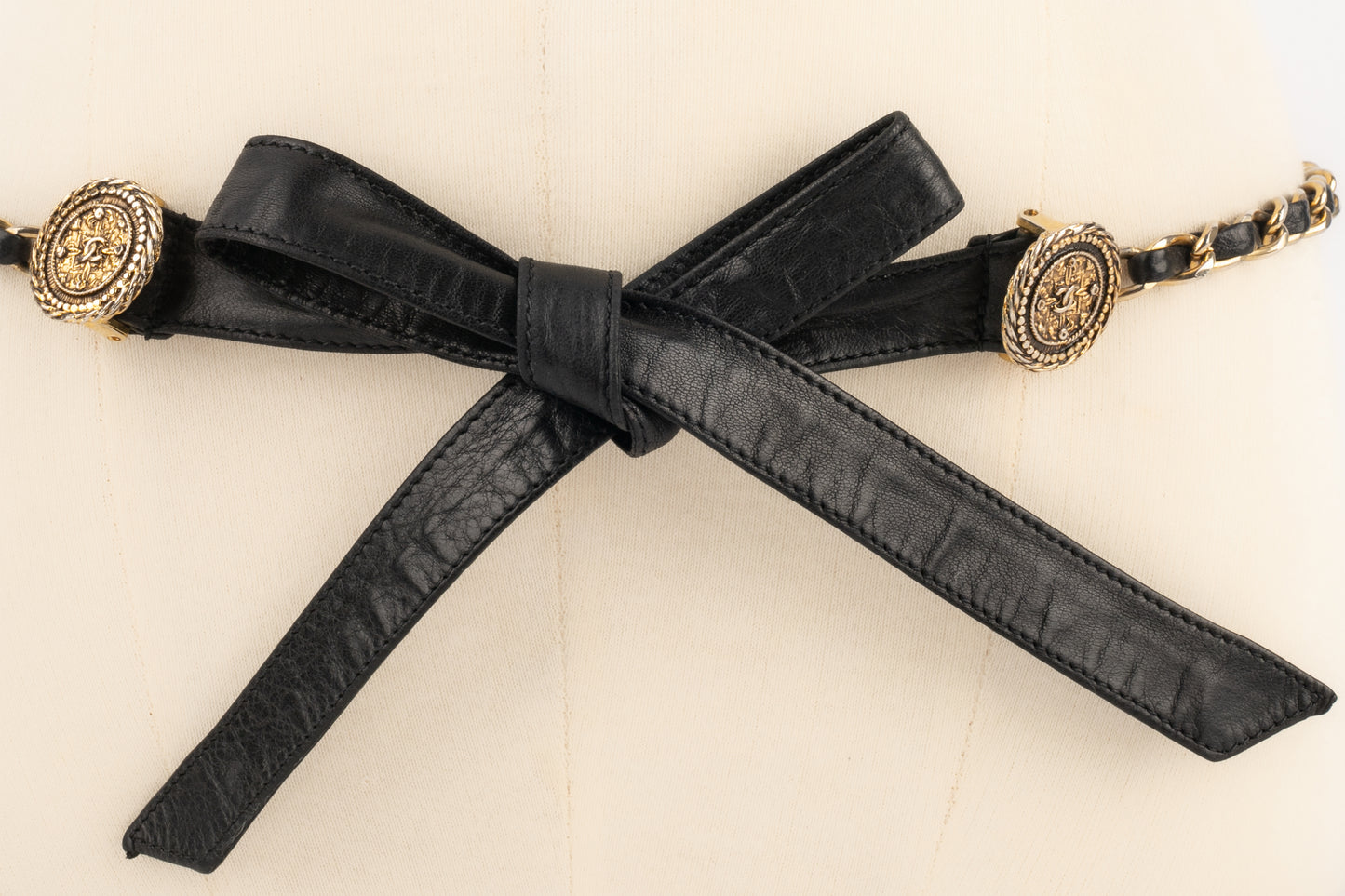 Ceinture en cuir Chanel