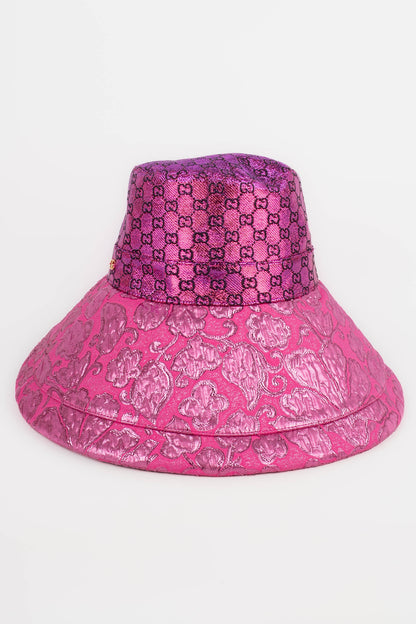 Chapeau rose Gucci