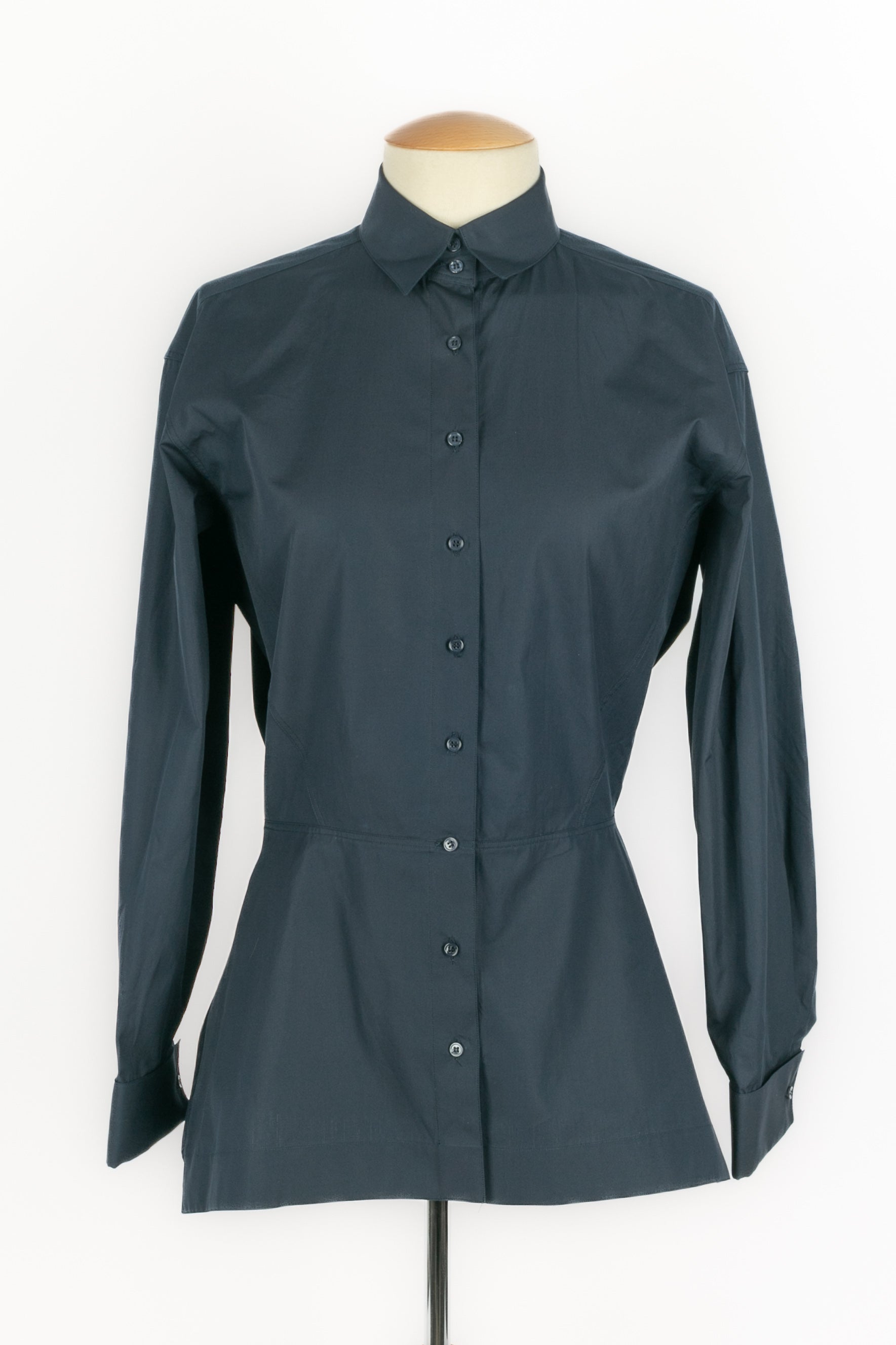 Chemisier bleu Alaïa 