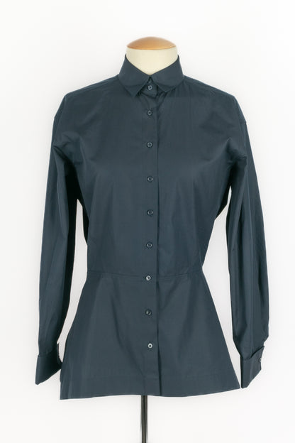 Chemisier bleu Alaïa 