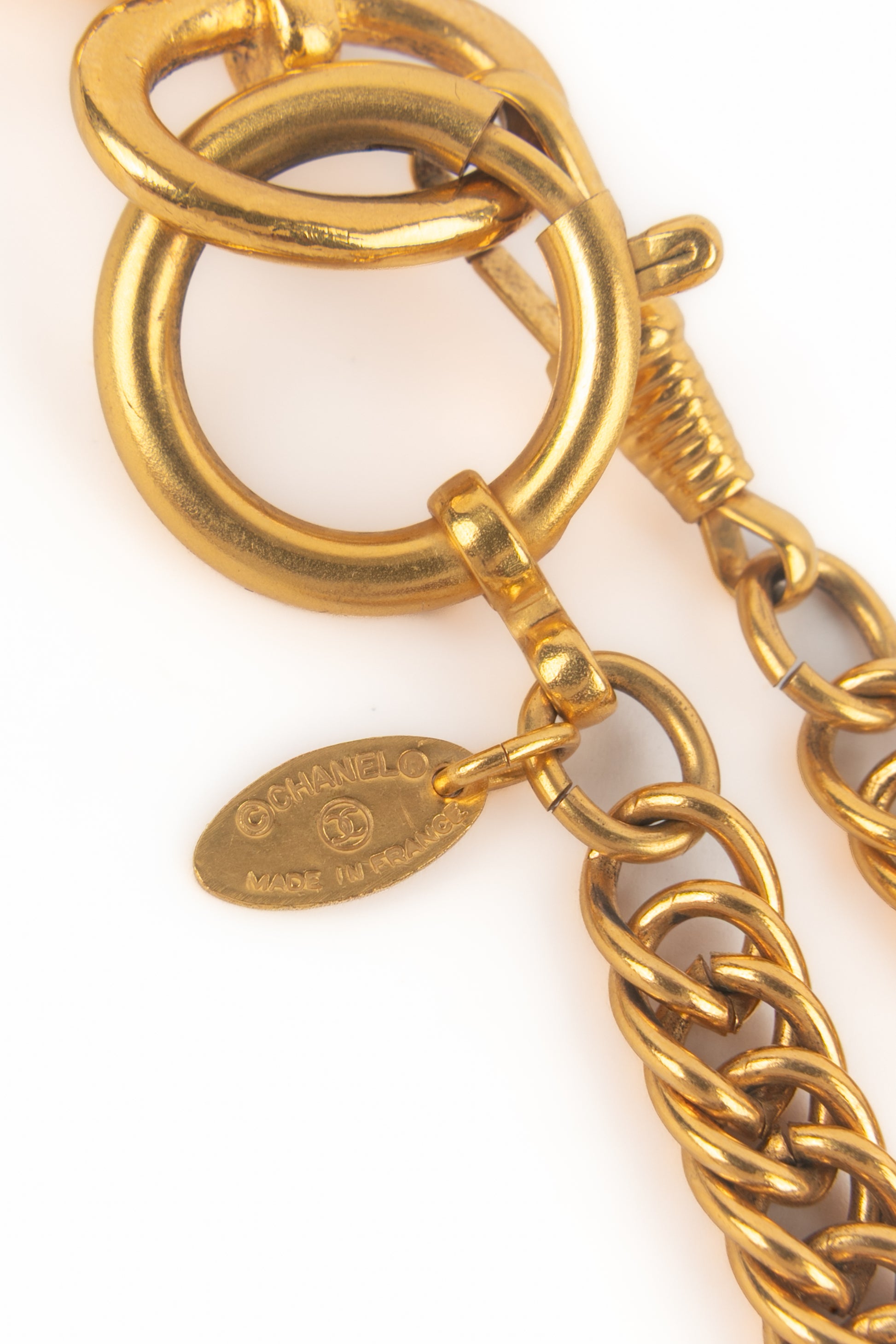 Collier loupe Chanel 1980's