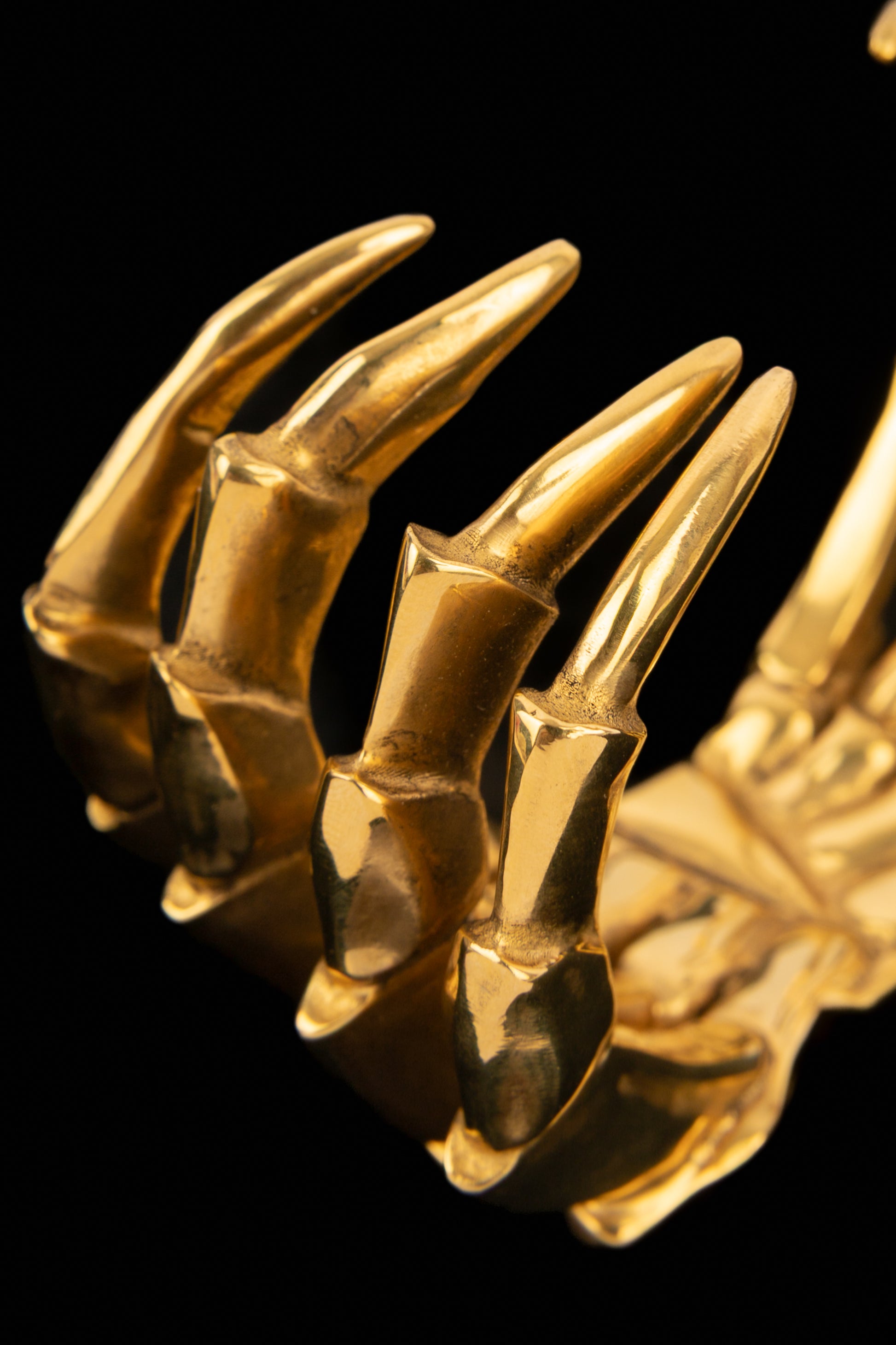 Bracelet manchette "Crabe" Saint Laurent