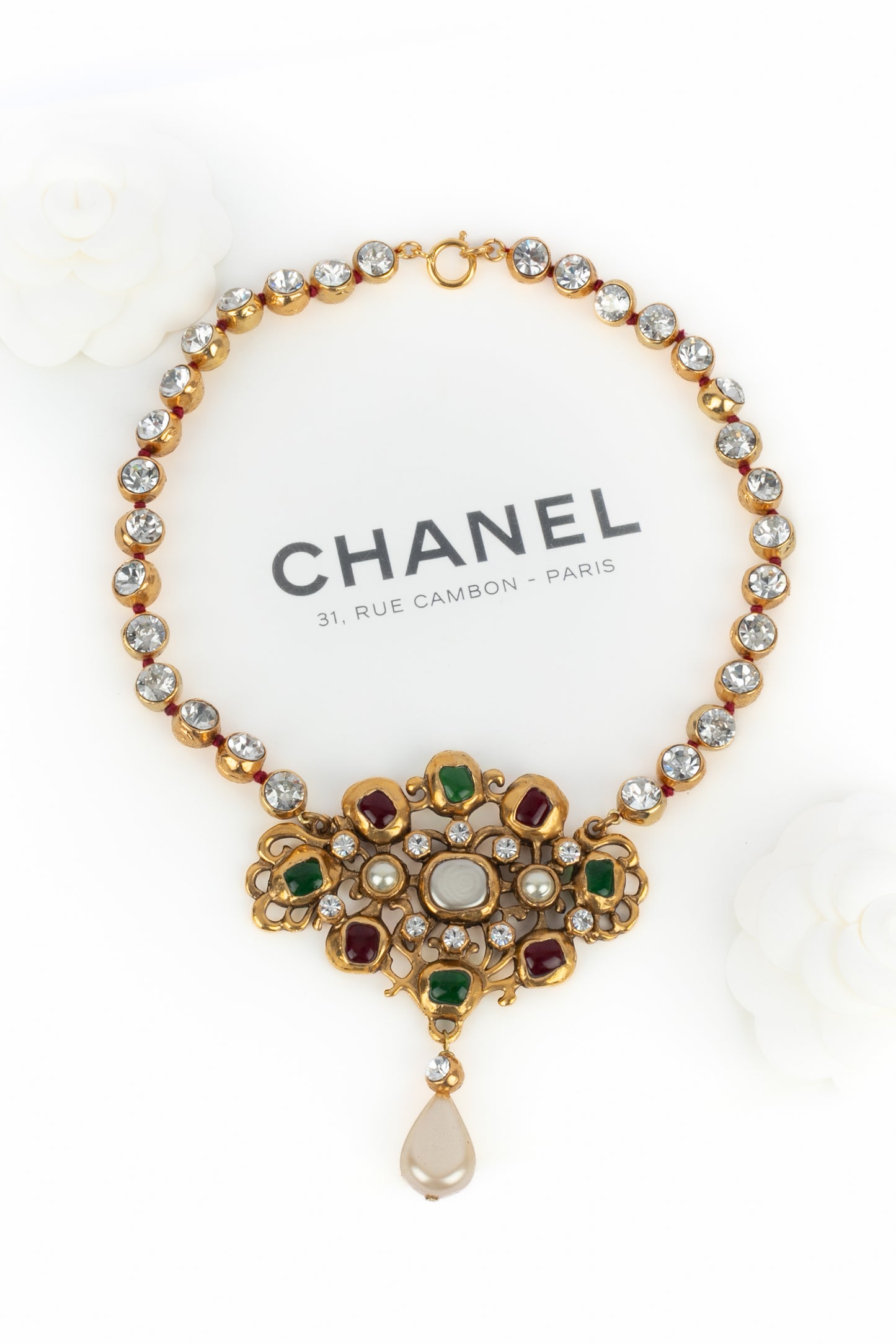 Collier byzantin Chanel 1985's