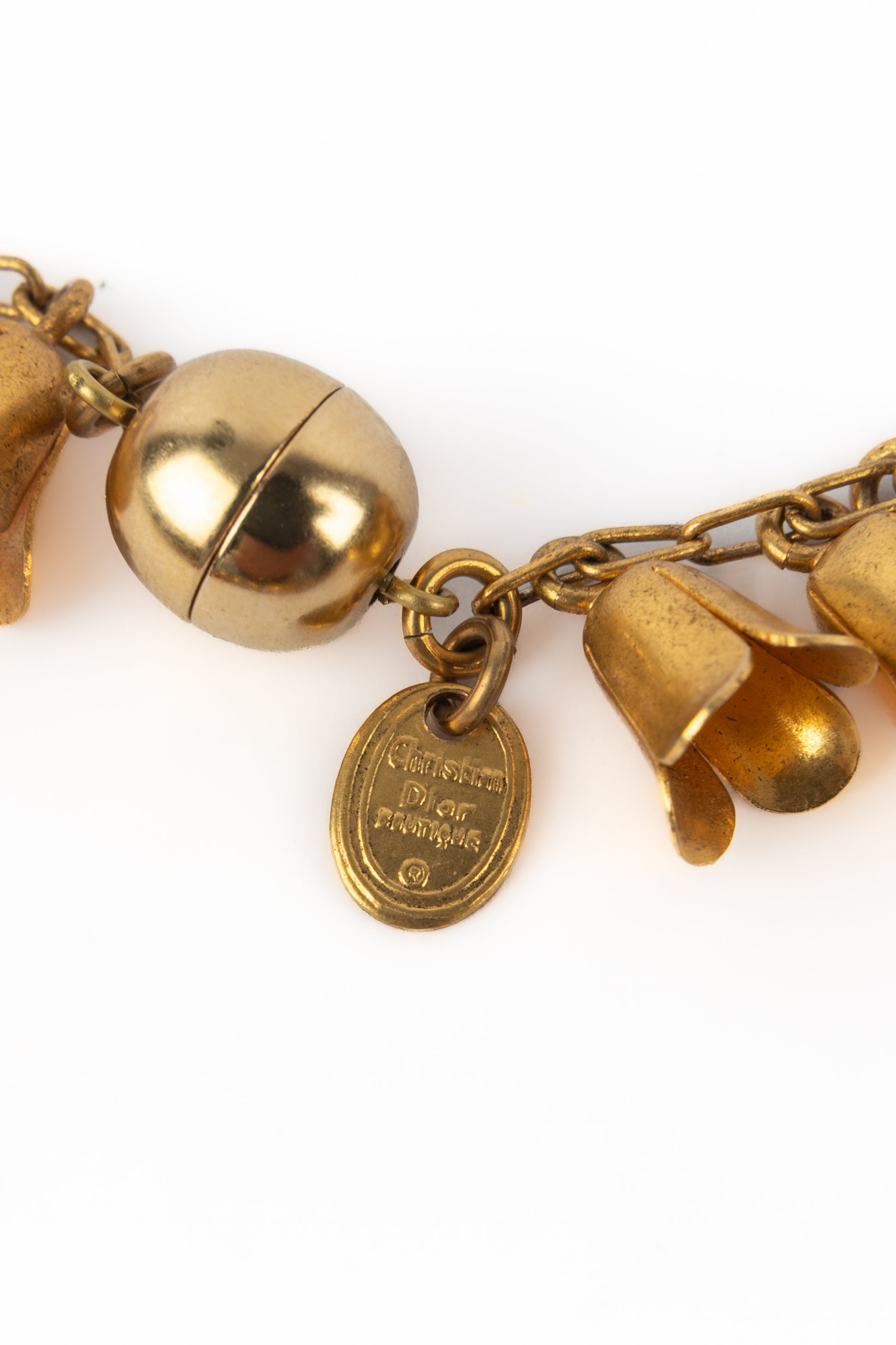 Collier "muguets" Dior 1990's