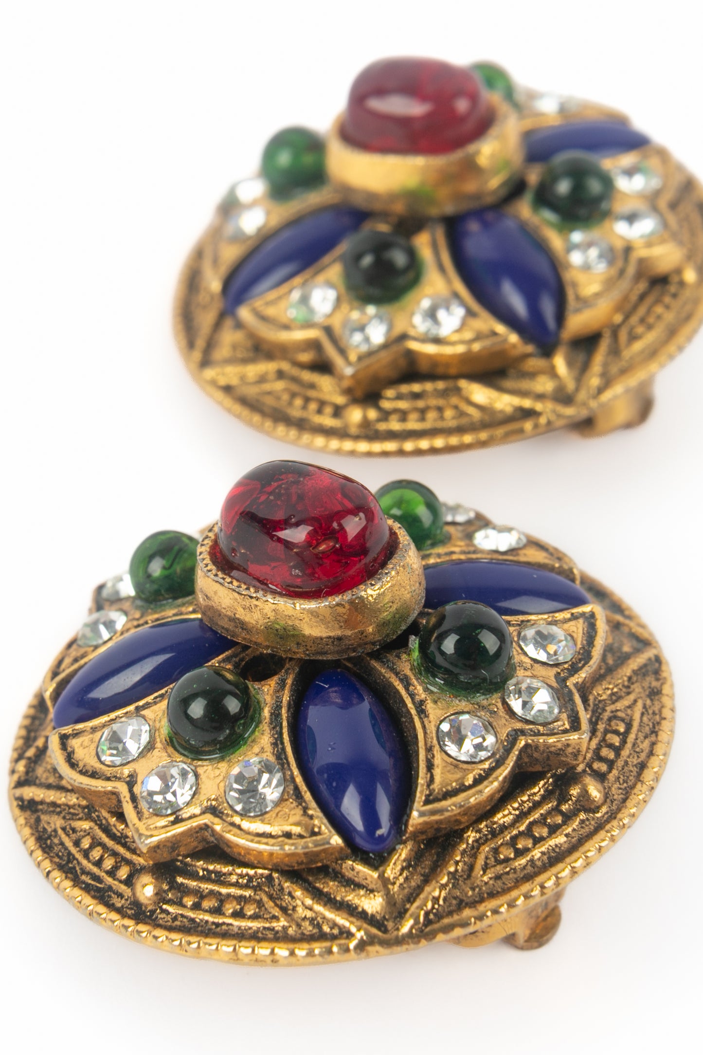 Boucles d'oreilles byzantine Chanel