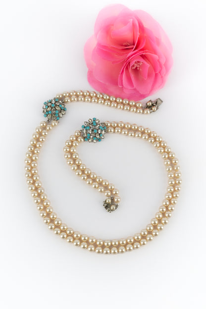 Collier de perles Dior (attribué Dior)