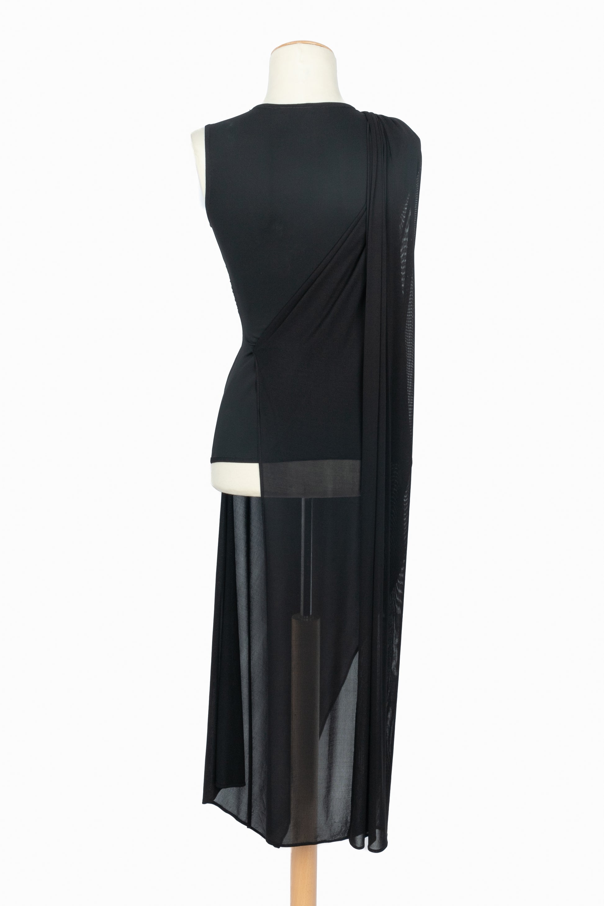 Haut asymétrique Hervé Leroux Couture