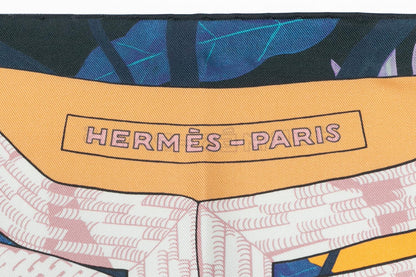 Foulard / Carré "Brandebourgs Fleuris" double face Hermès