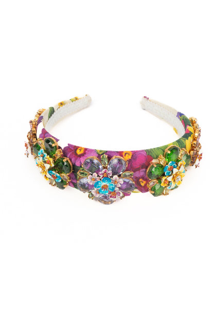 Serre-tête fleuri Dolce&Gabbana