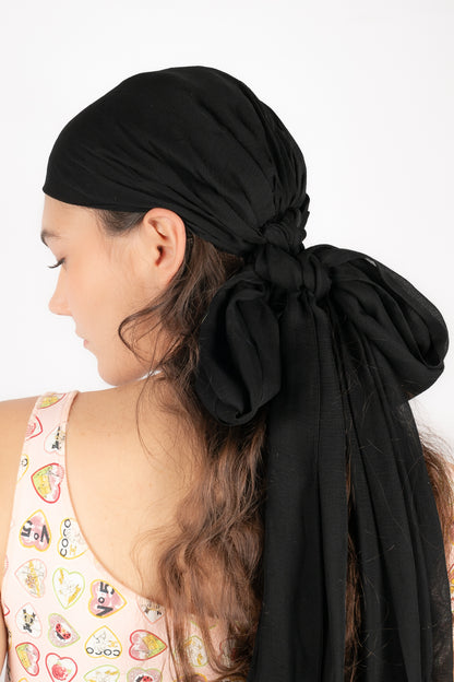 Turban en mousseline