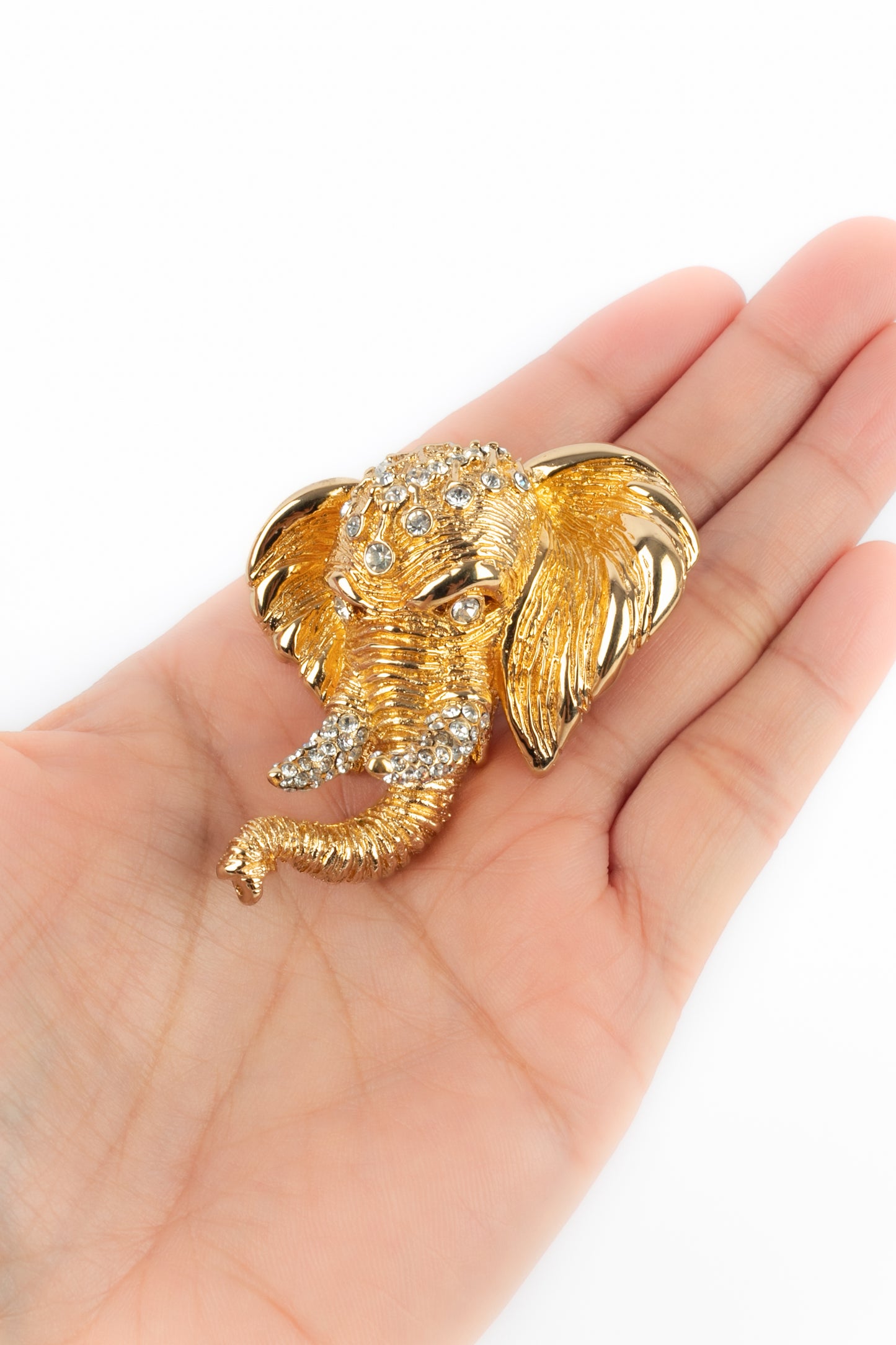 Broche "éléphant" Christian Dior
