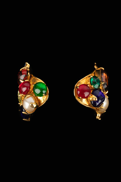 Bracelet manchette Chanel 1990's