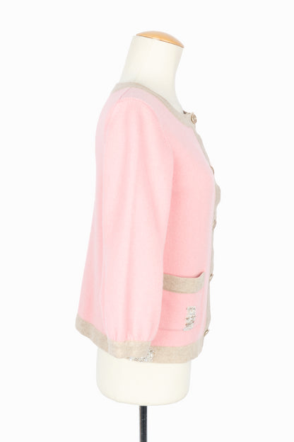 Gilet en cachemire Chanel Printemps 2008