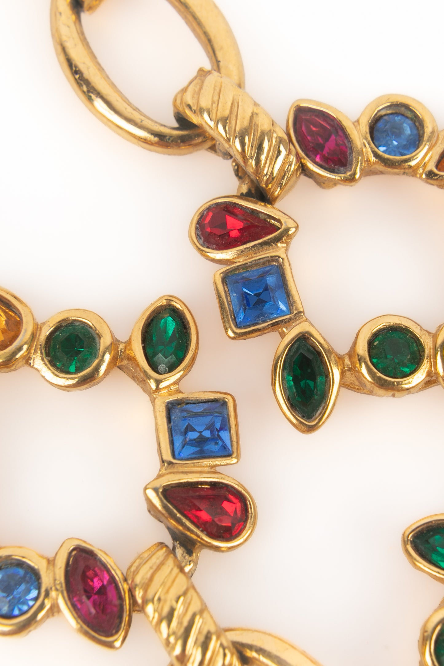 Collier strass Yves Saint Laurent 