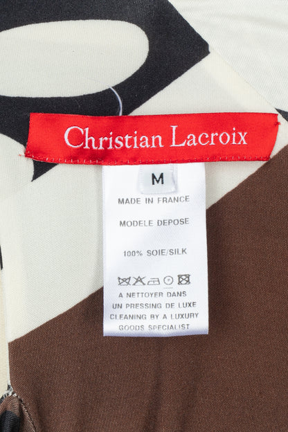 Robe en soie Christian Lacroix 