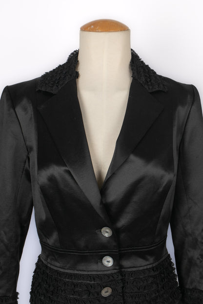 Veste noire Galliano