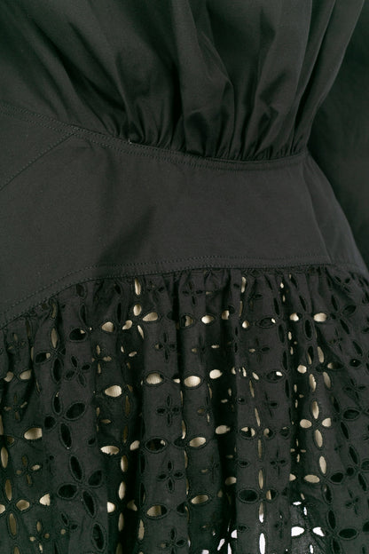 Chemise noire Alaïa